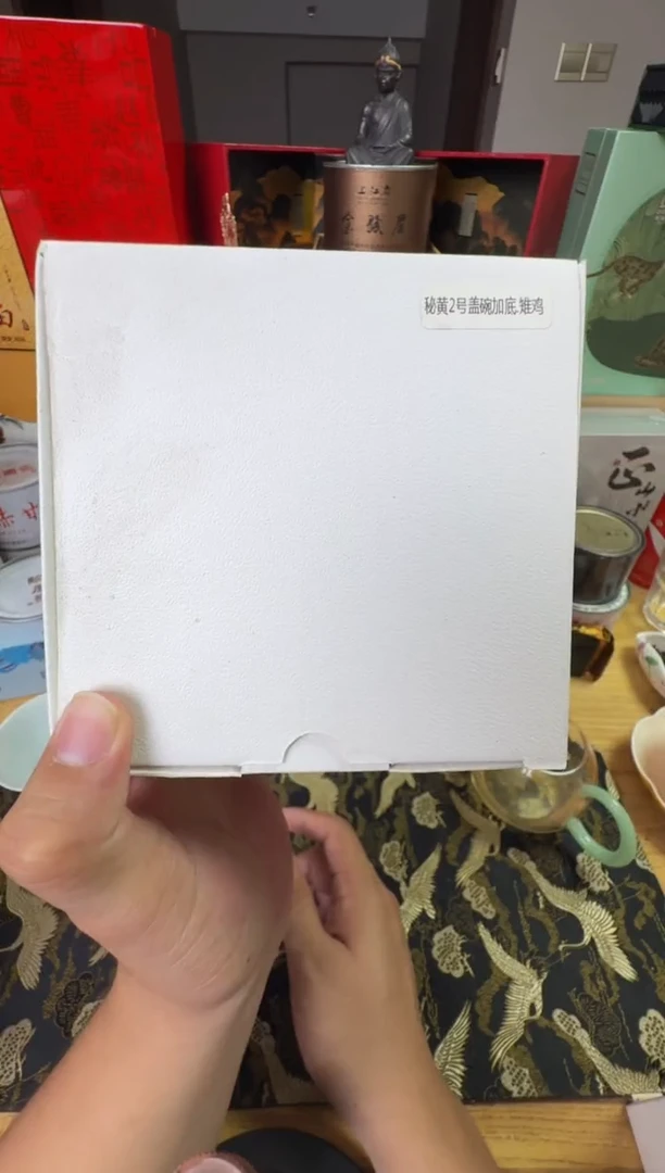 水晶玻璃吸管款雏鸡三才盖碗
