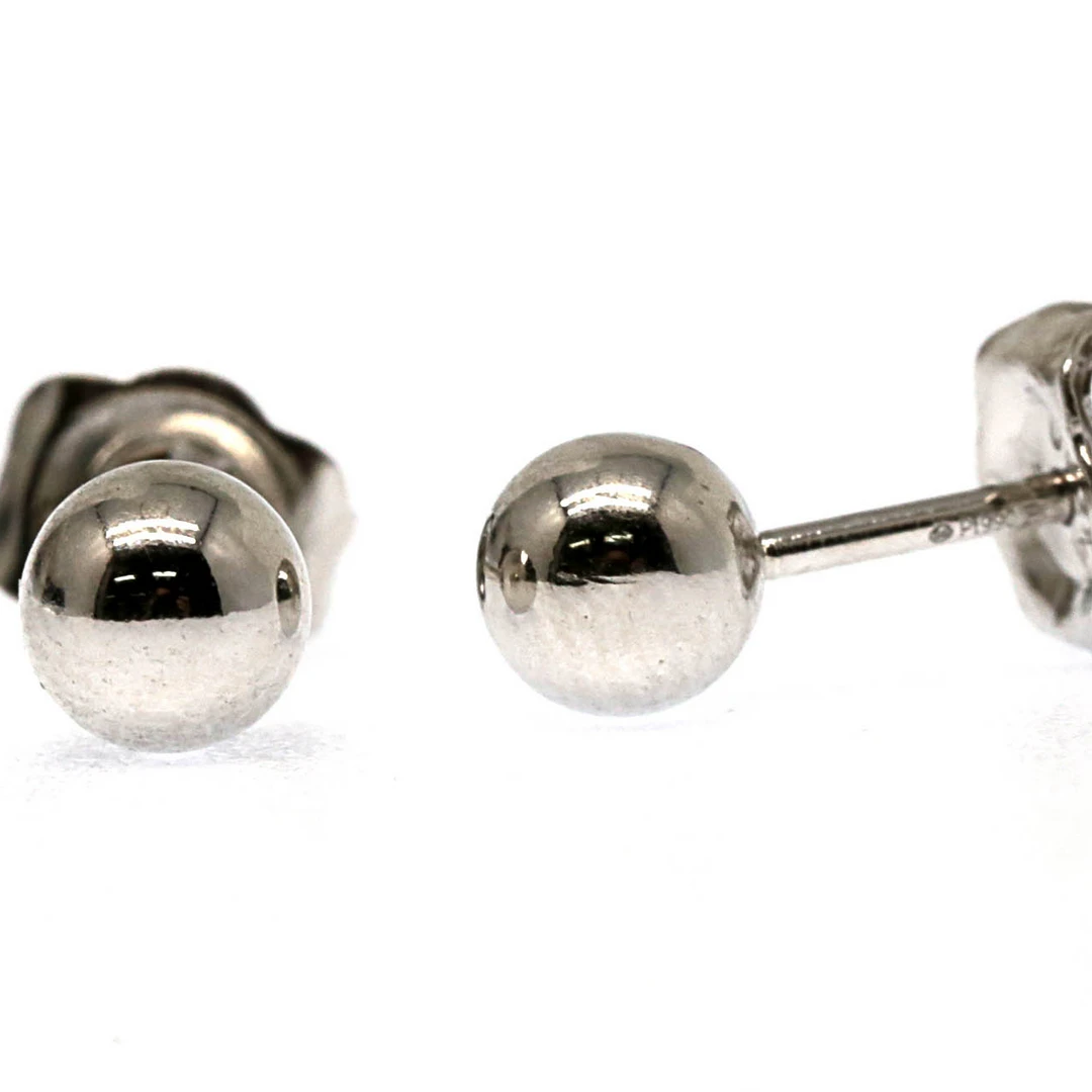 CAIBAI JEWELRY/菜百首饰祥云小镇铂Pt990耳钉小灯泡