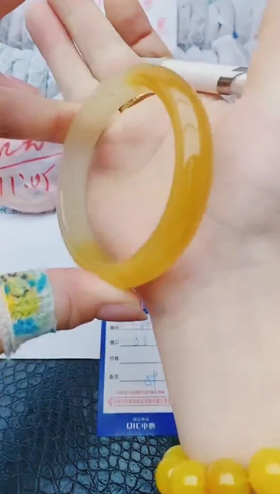 未镶嵌手镯石英质玉y97+61-60