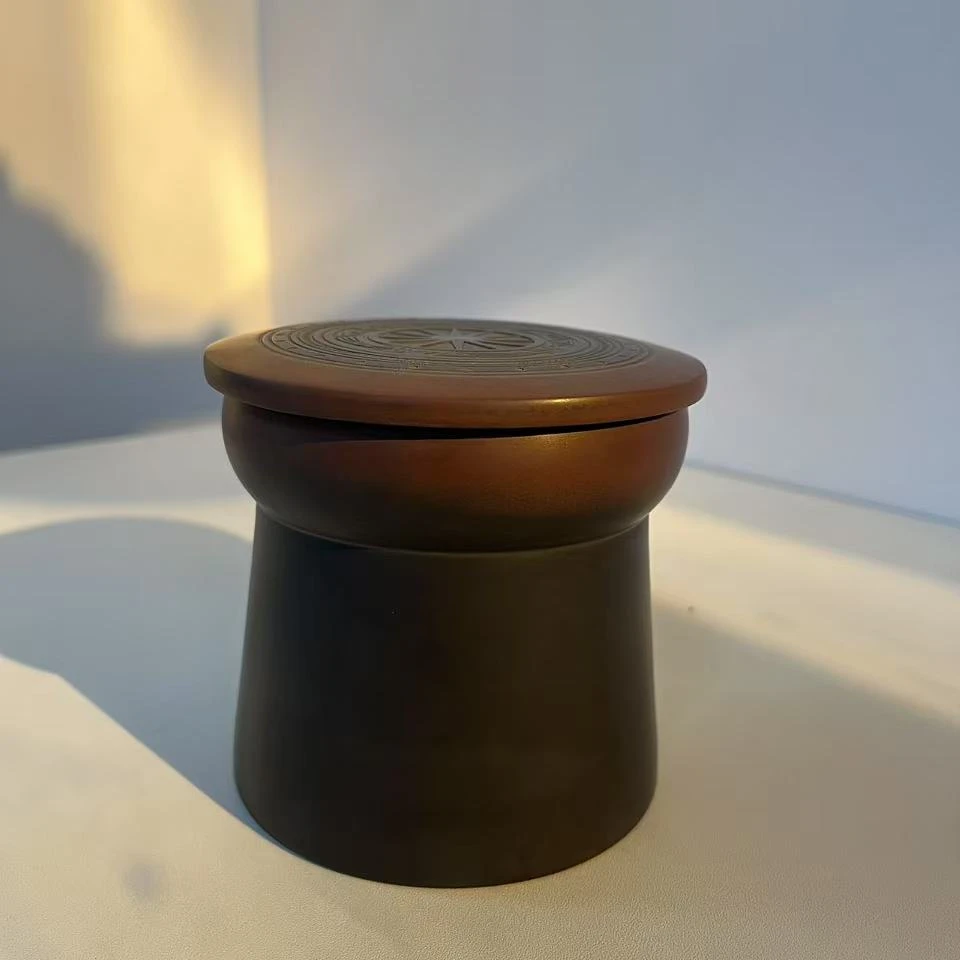 铜鼓款小茶叶罐二两装