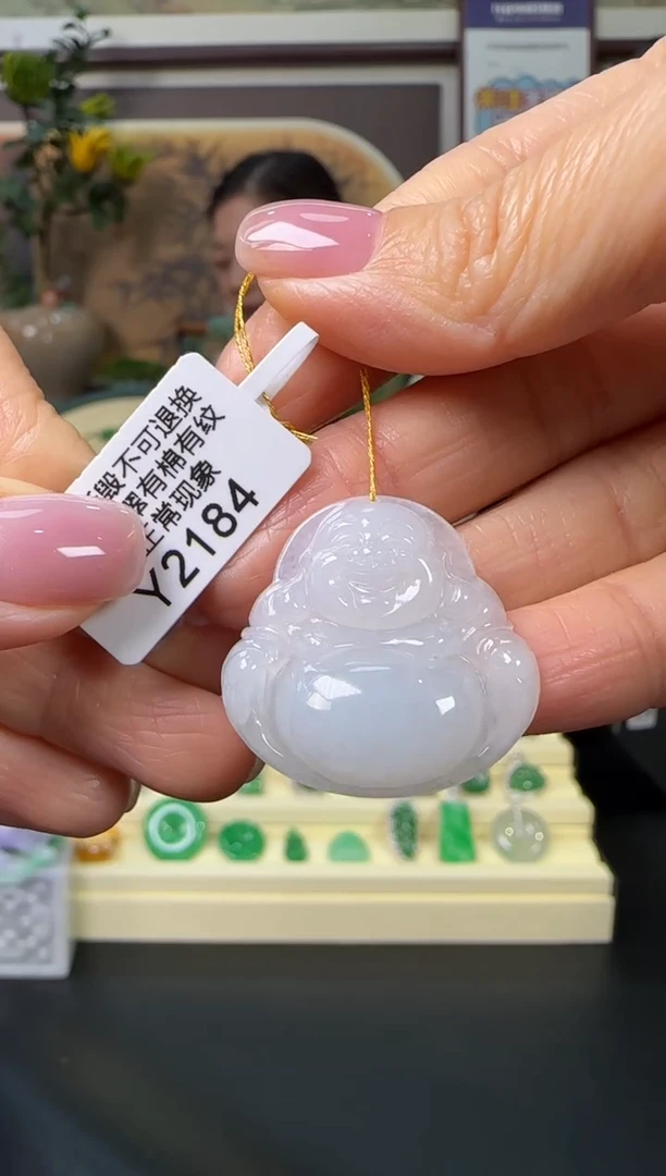 颈饰未镶嵌翡翠Y2184  佛公