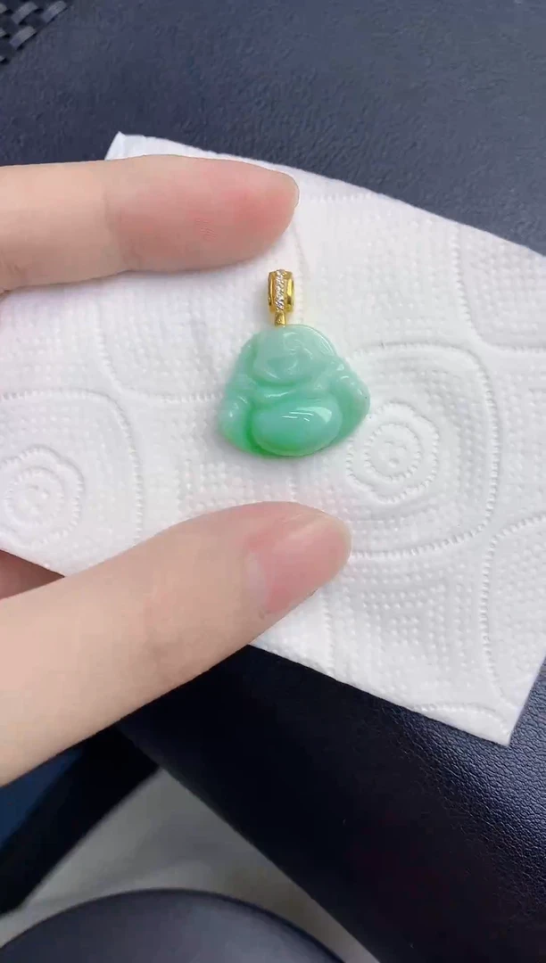 颈饰未镶嵌翡翠天然翡翠缅甸A货