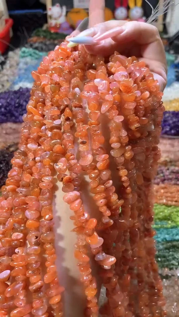 水晶珠宝半成品未镶嵌nanhong