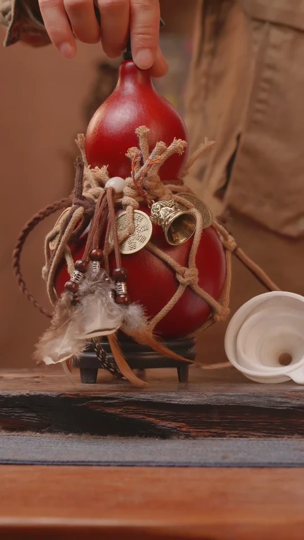 【闪购商品】82号精品大漆葫芦防腐防渗装水茶酒