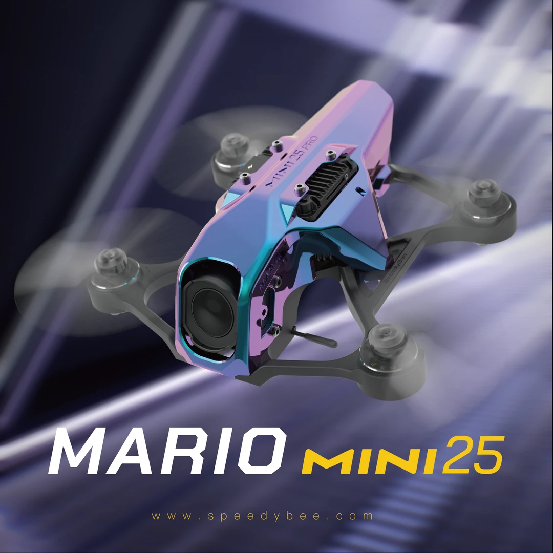 SpeedyBee Mario Mini25 穿越机 O4/O4 Pro高清套机 FPV动力套装