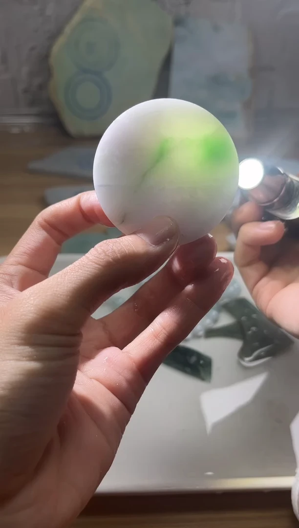 裸石翡翠翡翠a货正品玉石古陈097