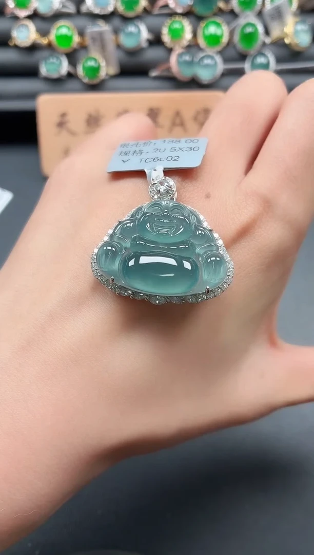 银S925镶嵌戒指翡翠11111