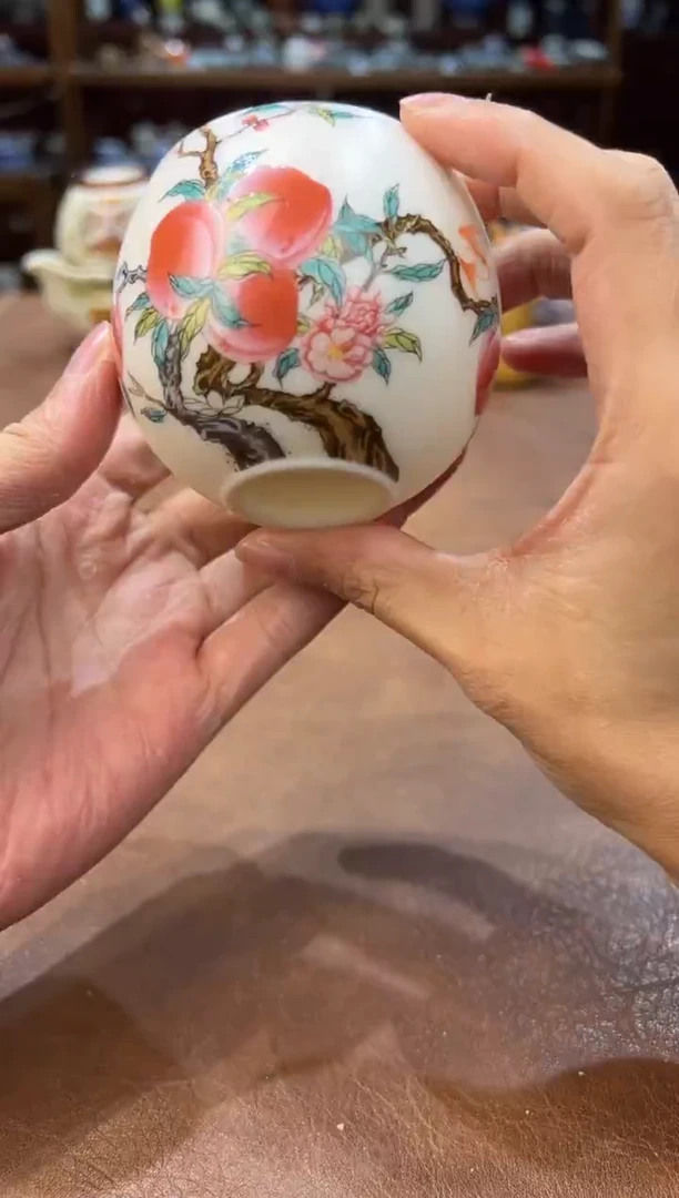 真的很便宜超好看会开片的旅行茶具