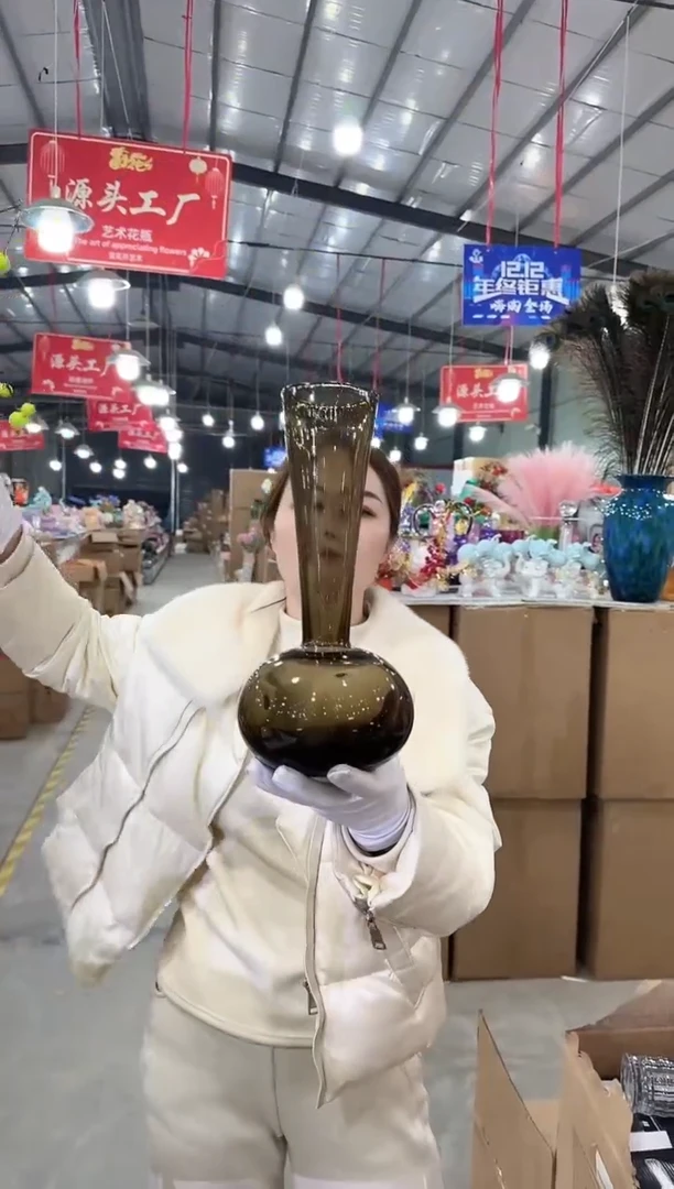 【闪购商品】无铅玻璃悠悠D-花器-42早