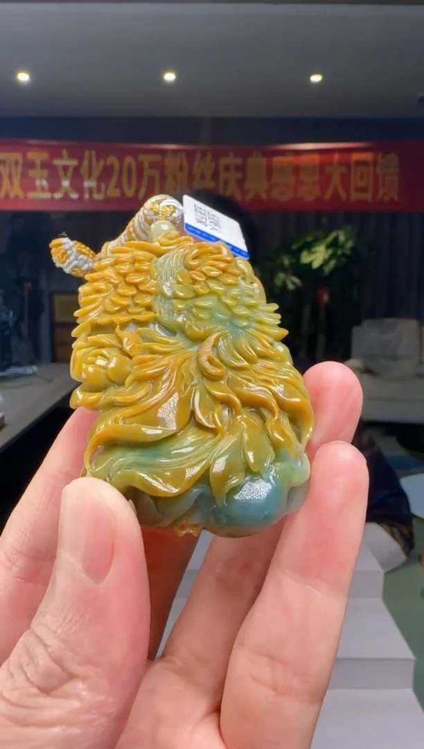 翡翠未镶嵌吊坠(不含链)DY@@960Q7J04090