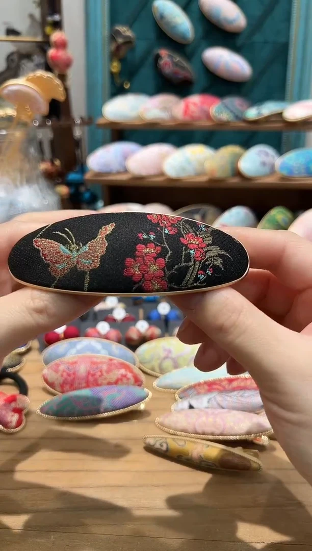 【闪购商品】【一物一拍专车】梅兰竹菊大号弹簧夹