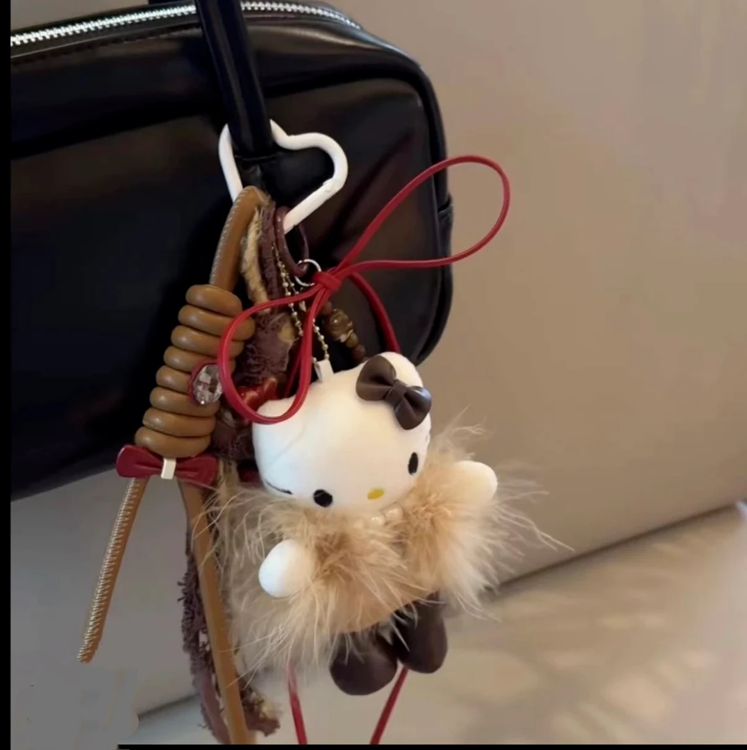 【直播拆全身miu系包挂】DIY手工串珠系列包挂钥匙扣