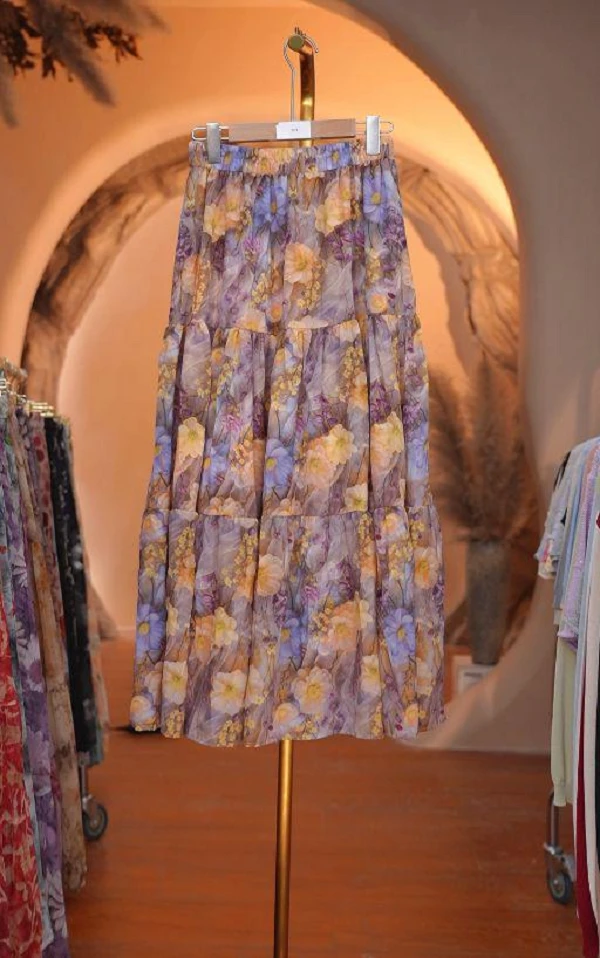 1111 2025夏季新款气质显瘦小众半身裙Q3309