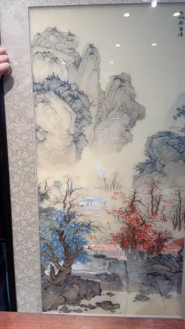 刺绣非遗苏绣手工刺绣单面绣