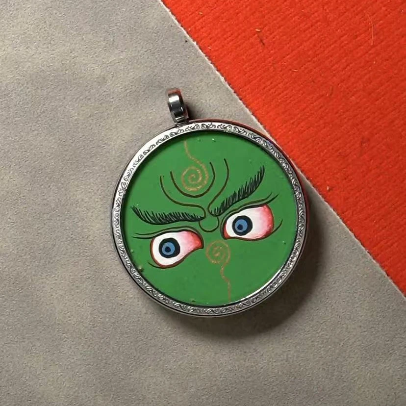 【 明台 】【财神眼】手绘唐卡