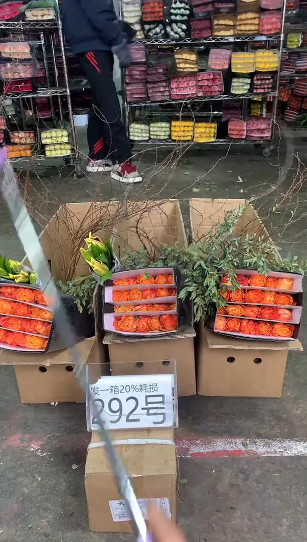 292号♥中通含20%耗损发一箱鲜花
