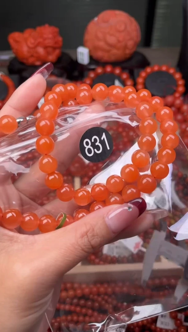 【闪购商品】南红玛瑙珠宝奇石未镶嵌831-10+