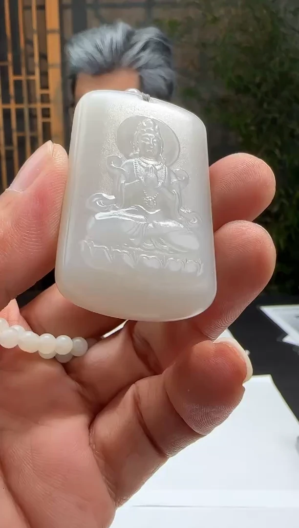 和田玉未镶嵌颈饰多样性发货1185