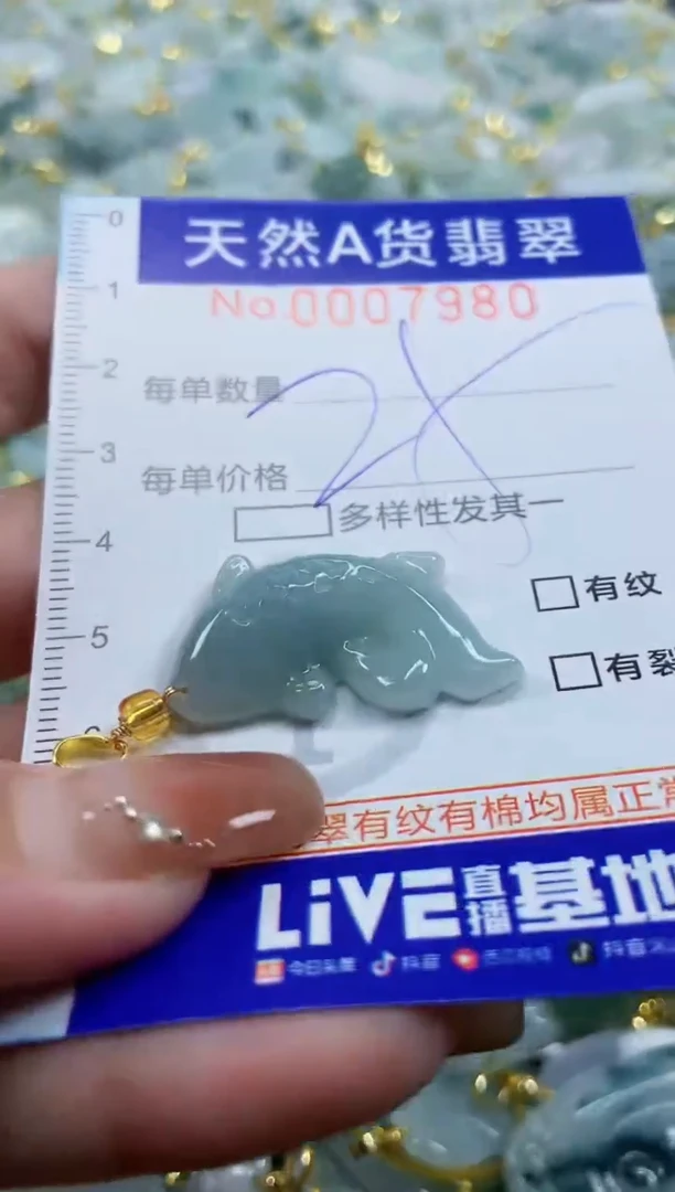 颈饰未镶嵌翡翠天然A货翡翠