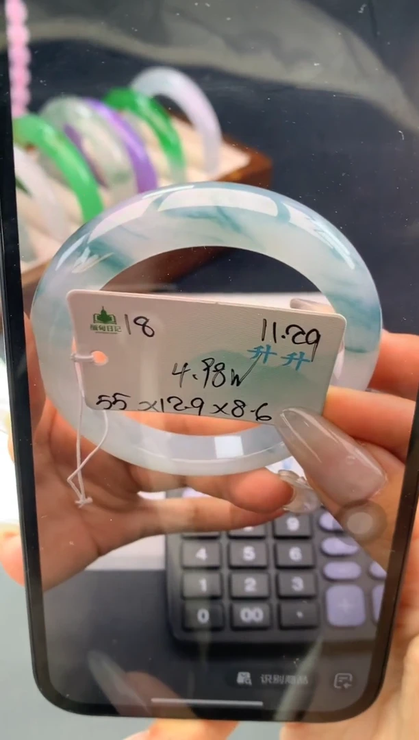 未镶嵌手镯翡翠云非全款意向金