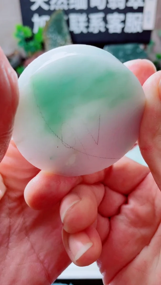 翡翠未镶嵌颈饰42.......