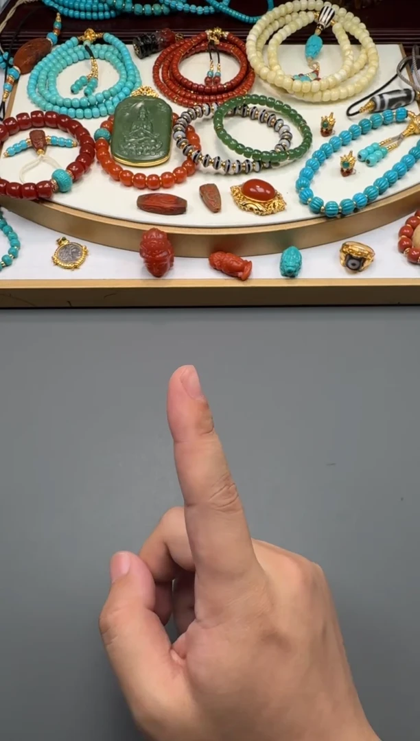 未镶嵌绿松石配饰果*~111