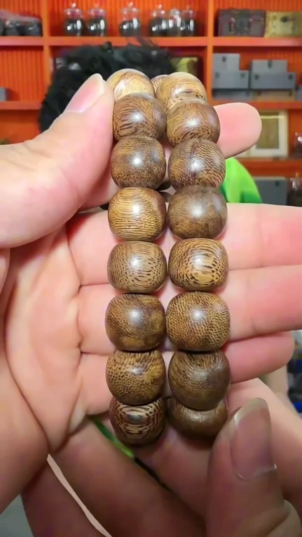 沉香手串126号单圈尖峰岭1.4多样性发一