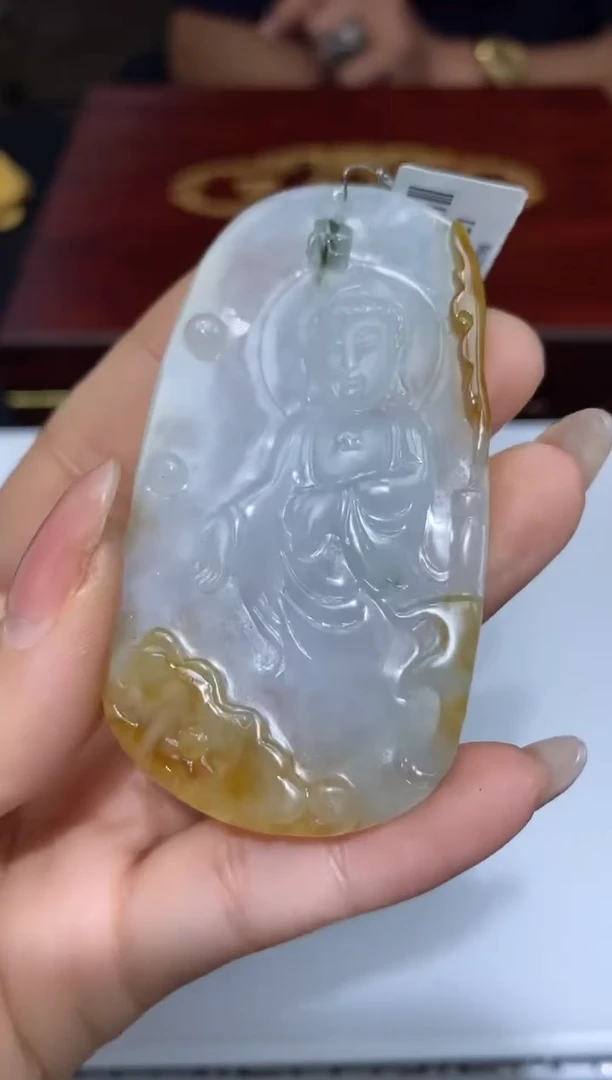 颈饰未镶嵌翡翠34509