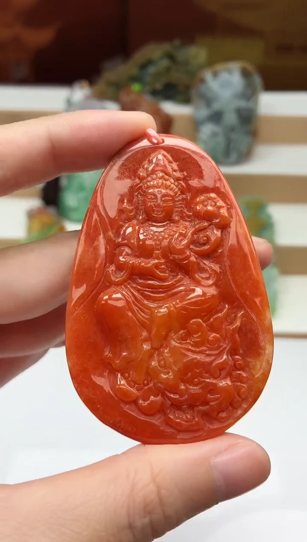 颈饰未镶嵌翡翠牌子