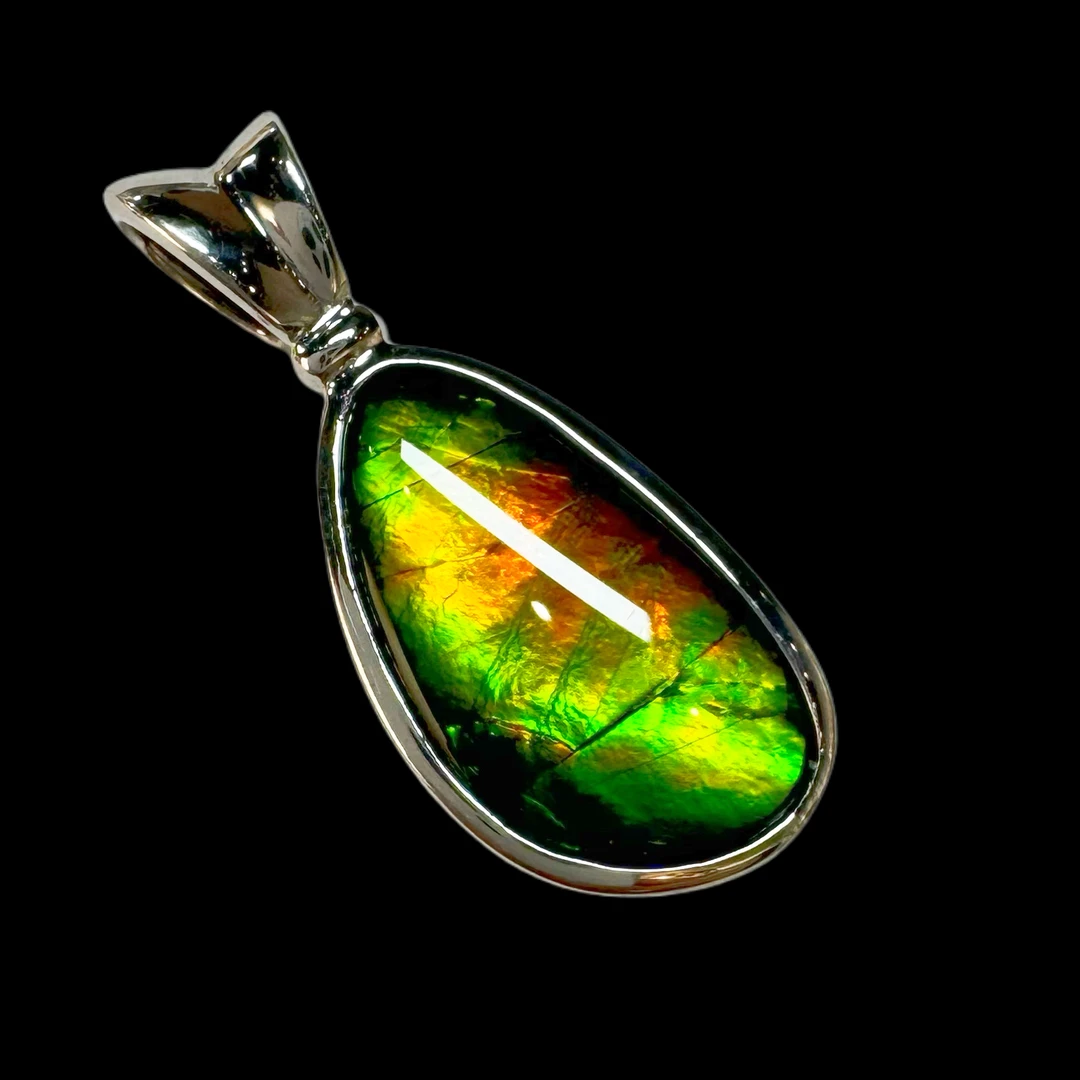 【斑彩】23.2mm BC x 产地：加拿大 贝壳创意饰品 F5