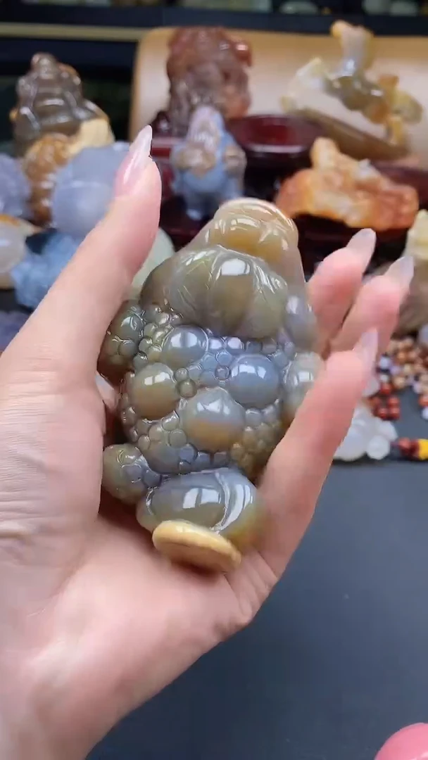 【闪购商品】玛瑙/玉髓颈饰未镶嵌dd