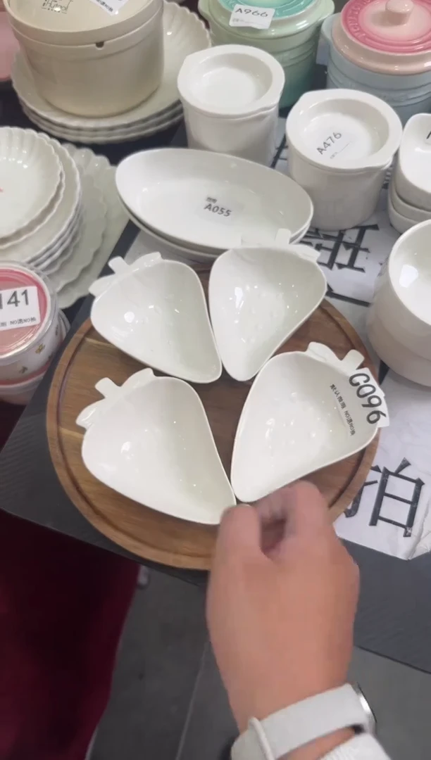 摆件陶C096-4个   仓库微瑕陶瓷清仓福利