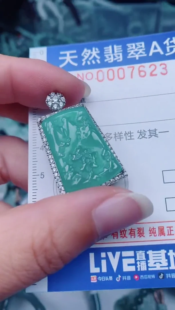 颈饰未镶嵌翡翠00007623