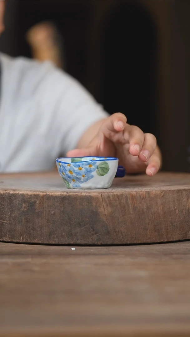 瓷片景德镇高温釉下彩（食品级）