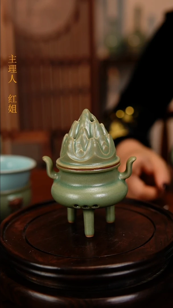 瓷片原产地原矿釉汝瓷