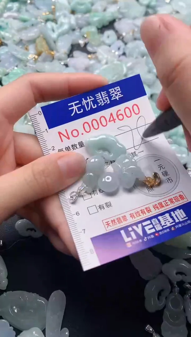 颈饰未镶嵌翡翠4600