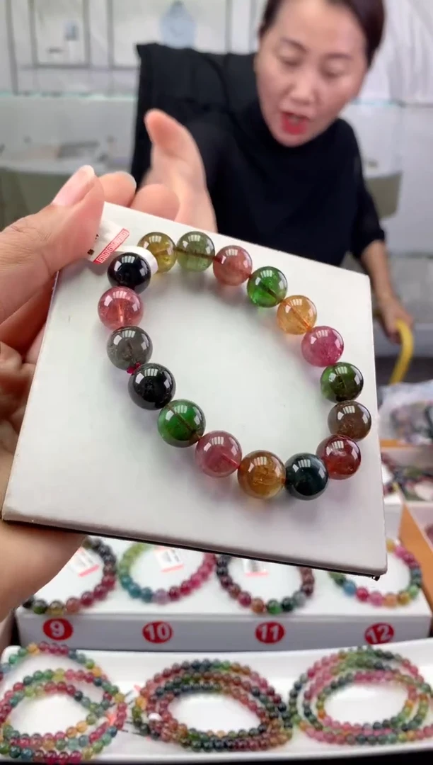 未镶嵌手串碧玺 多样性发一条
