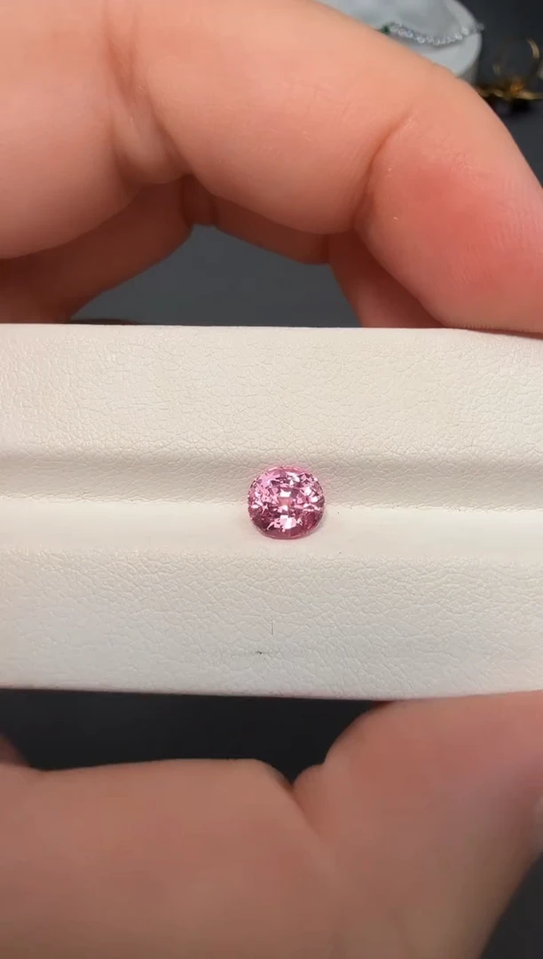 未镶嵌裸石尖晶石粉色1.4ct-A752-1p