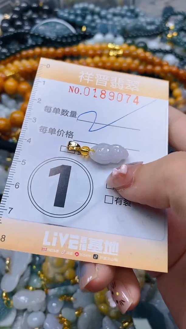翡翠未镶嵌颈饰闪购0189074多样性发其一
