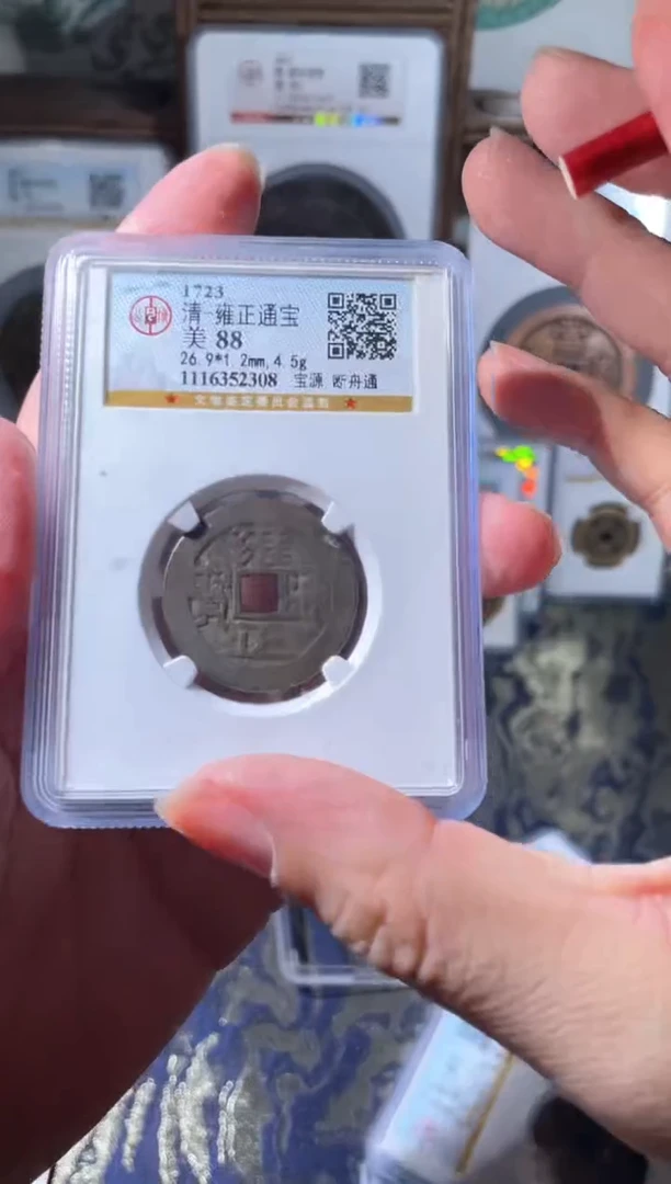 【闪购商品】铜清代雍正通宝宝源