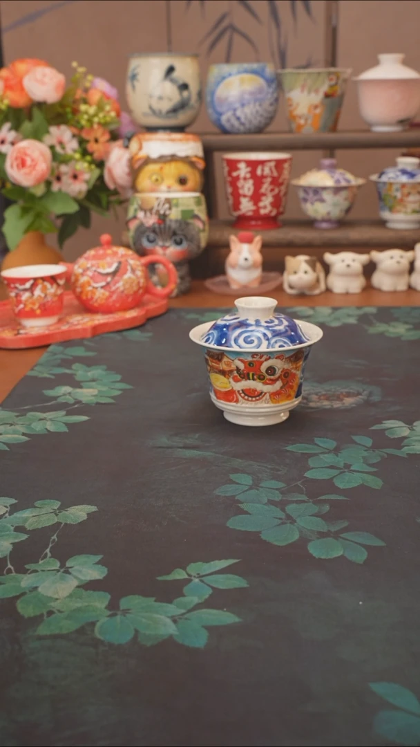 迷糊    醒狮盖碗