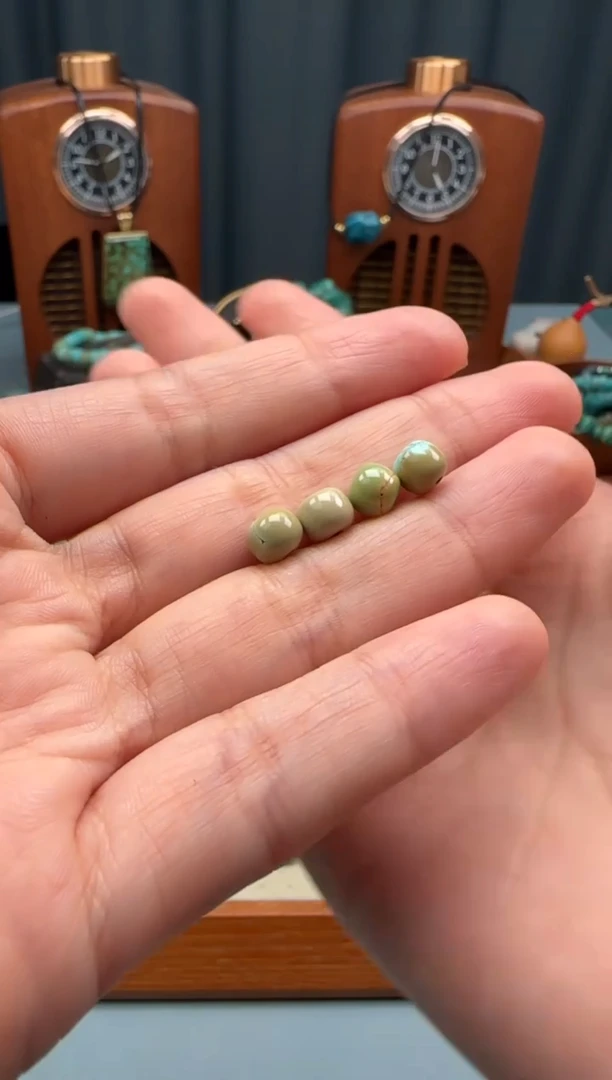 未镶嵌绿松石珠宝奇石绿松石