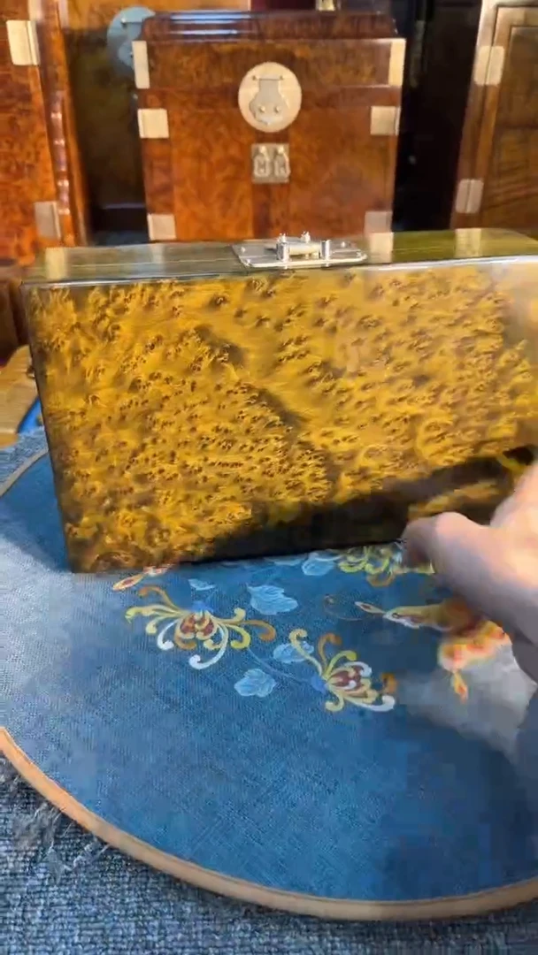 【闪购商品】乌木类成套家具阴沉首饰盒  s29