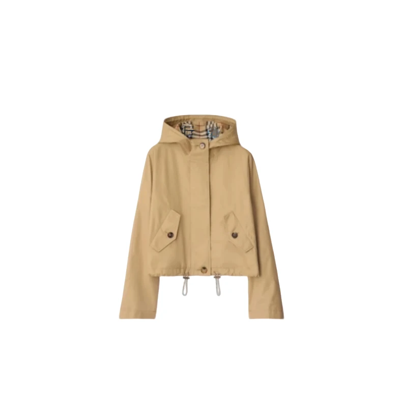 BAOFAHU 女士百搭连帽简约宽松抽绳设计师外套-9850