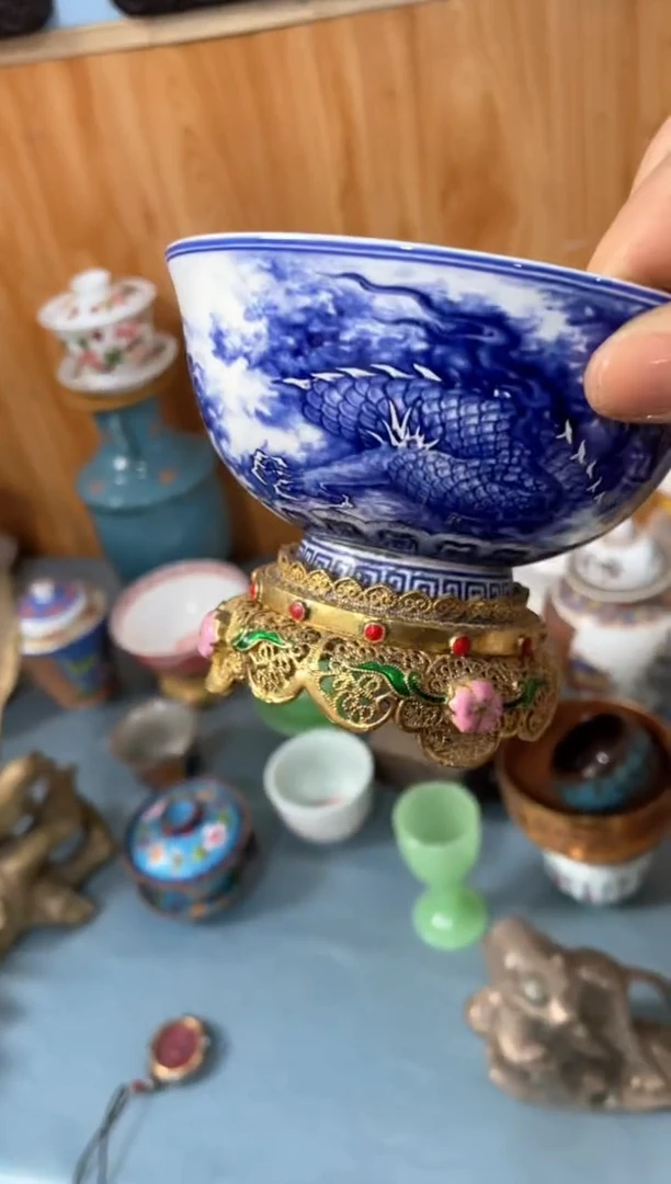 【闪购商品】摆件宫廷影视老旧工艺摆件