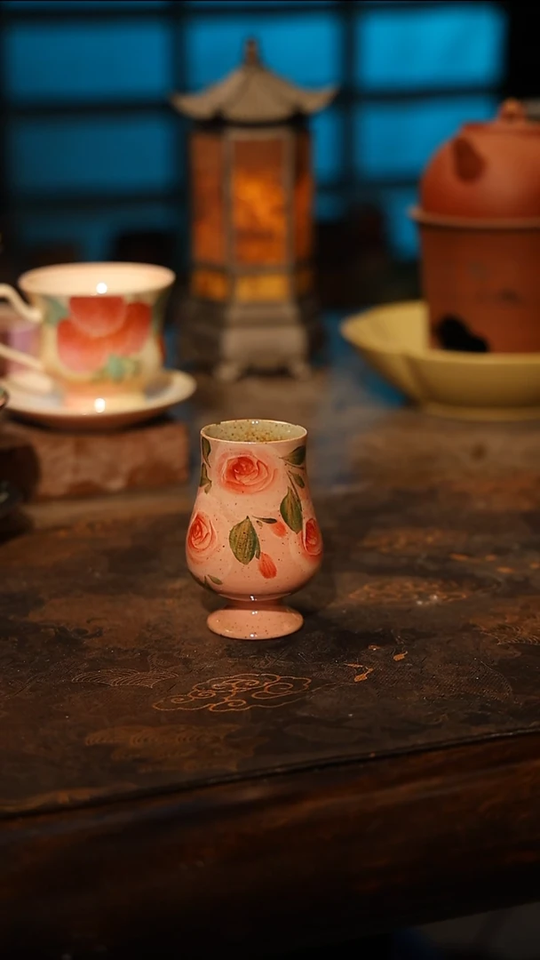 陶瓷景德镇高温釉下彩手工手绘款式