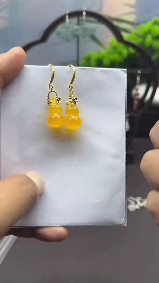 未镶嵌耳饰玛瑙/玉髓033