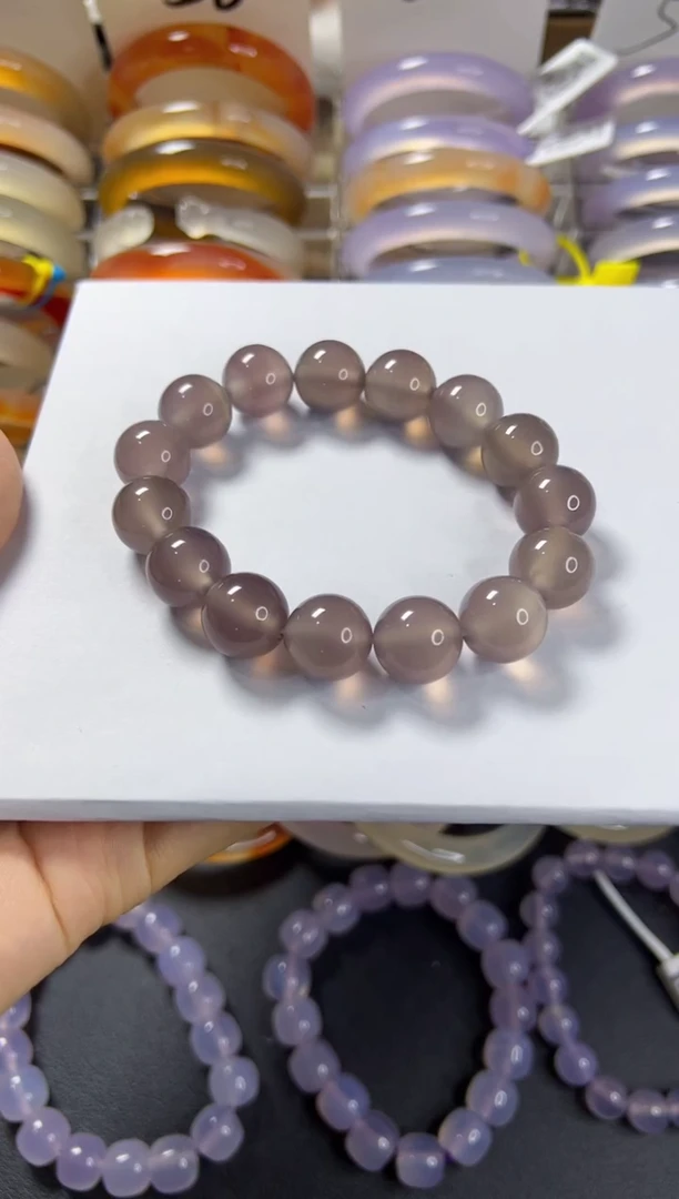 【闪购商品】玛瑙/玉髓手镯未镶嵌14.5mm