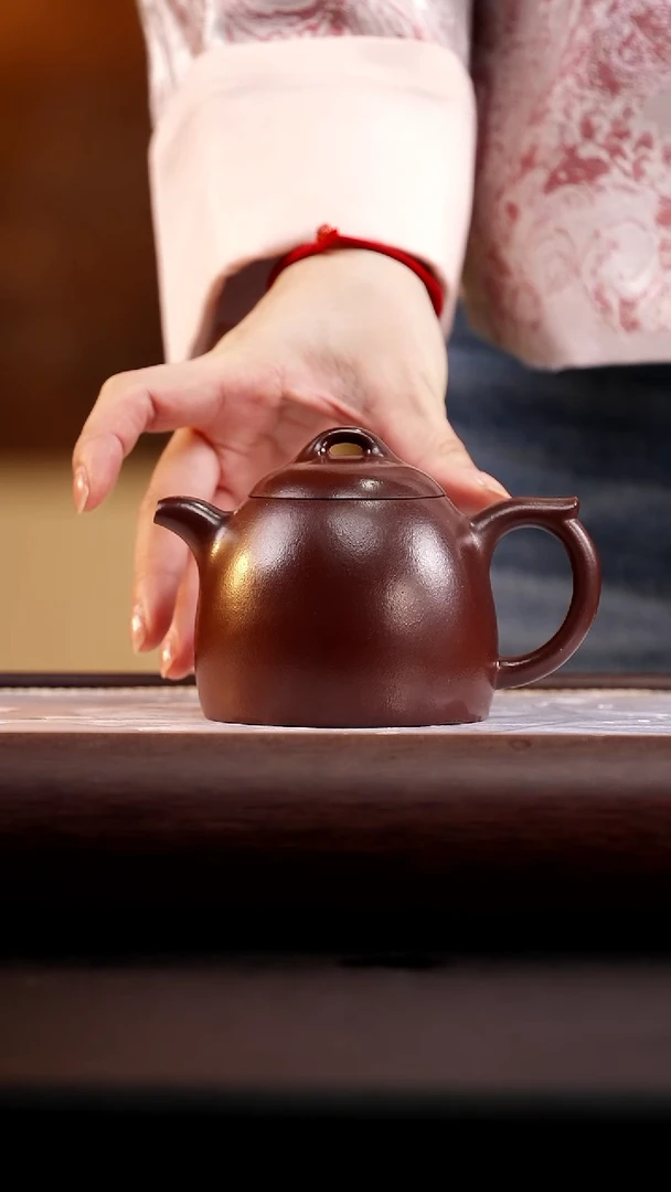 茶壶紫砂鹅蛋紫朱秦权250cc