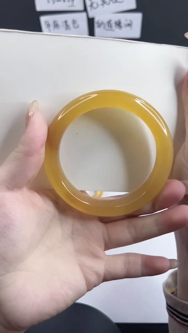 未镶嵌手镯石英质玉L233-60